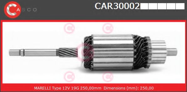 Якорь, стартер CASCO CAR30002PS