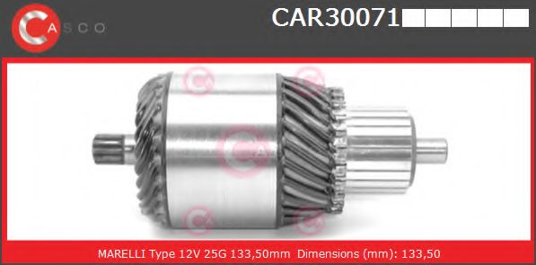 Якорь, стартер CASCO CAR30071PS