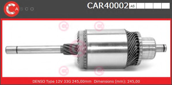 Якорь, стартер CASCO CAR40002AS