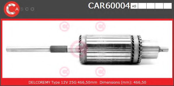 Якорь, стартер CASCO CAR60004AS