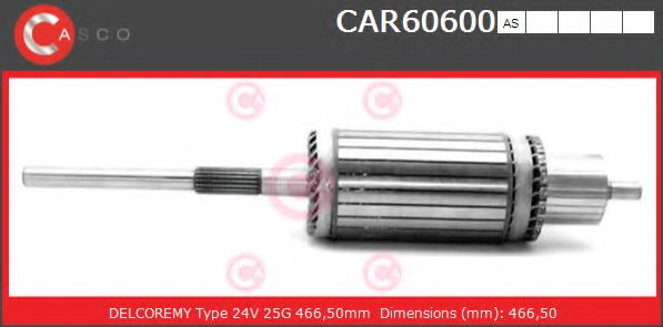 Якорь, стартер CASCO CAR60600AS