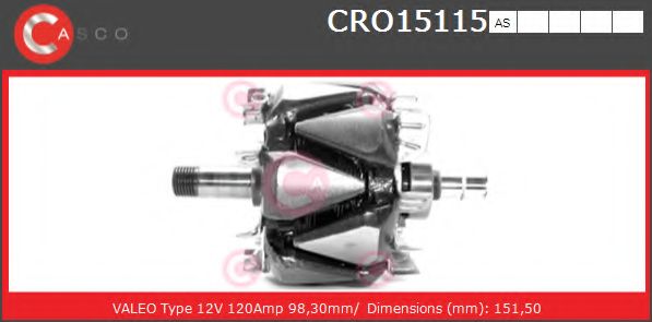 Ротор, генератор CASCO CRO15115AS