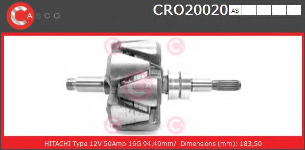 Ротор, генератор CASCO CRO20020AS