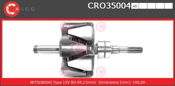 Ротор, генератор CASCO CRO35004AS