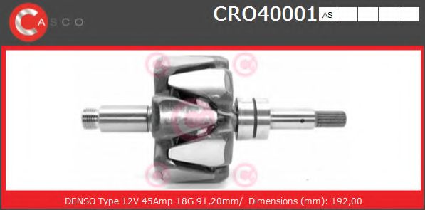 Ротор, генератор CASCO CRO40001AS