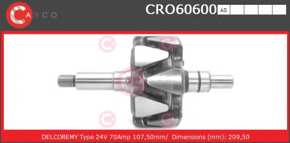 Ротор, генератор CASCO CRO60600AS