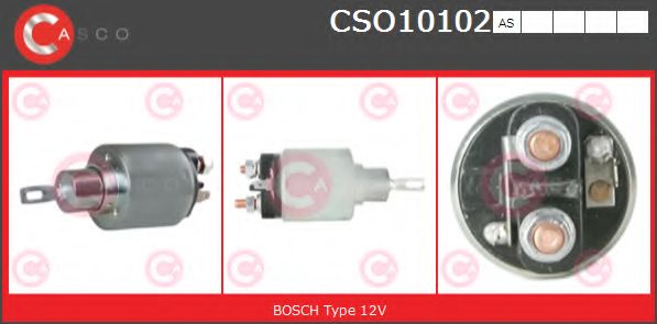 Тяговое реле, стартер CASCO CSO10102AS