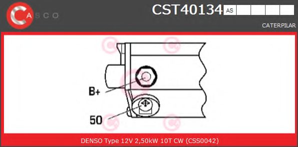Стартер CASCO CST40134AS