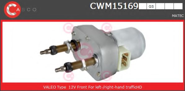 Двигатель стеклоочистителя CASCO CWM15169GS