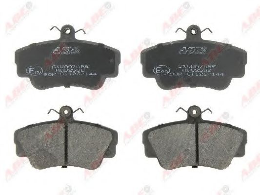 Комплект тормозных колодок, дисковый тормоз ABE C1V007ABE