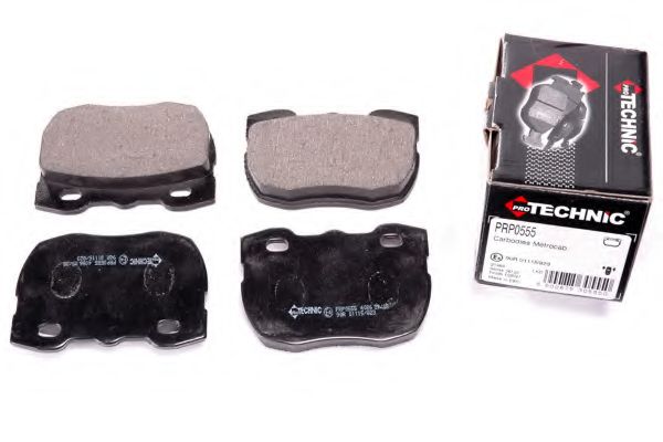 Комплект тормозных колодок, дисковый тормоз PROTECHNIC PRP0555