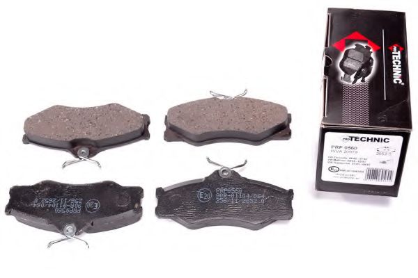 Комплект тормозных колодок, дисковый тормоз PROTECHNIC PRP0560