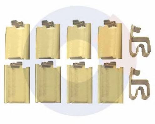 Комплектующие, колодки дискового тормоза CARRAB BRAKE PARTS 2318
