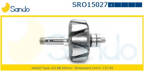 Ротор, генератор VALEO 581083