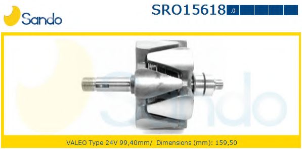 Ротор, генератор VALEO 300738
