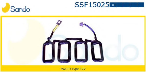 Обмотка возбуждения, стартер VALEO 102854