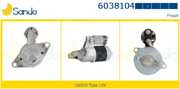 Стартер SANDO 6038104.1
