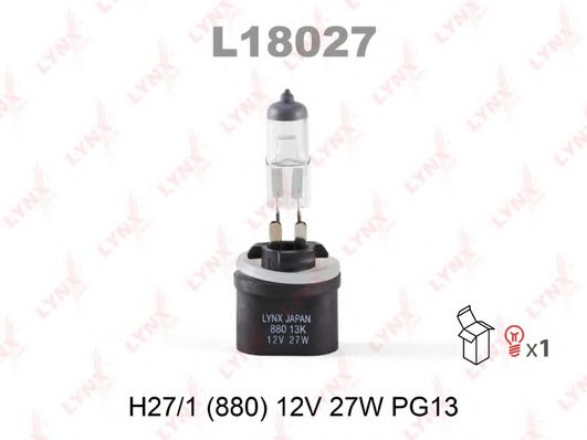 Лампа накаливания, противотуманная фара; Лампа накаливания, фара с авт. системой стабилизации LYNXauto L18027