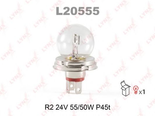 Лампа накаливания, фара дальнего света; Лампа накаливания, основная фара PHILIPS 13620