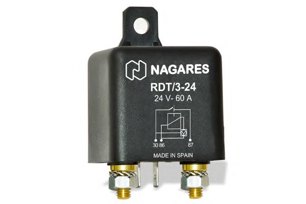 Реле, рабочий ток NAGARES RDT/3-24