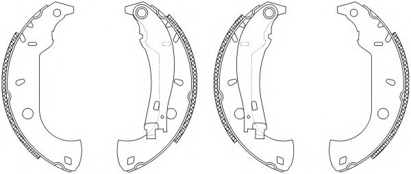 Комплект тормозных колодок HELLA PAGID 8DB 355 003-361