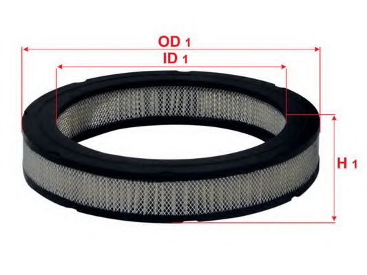 Воздушный фильтр SAKURA  Automotive A-3316