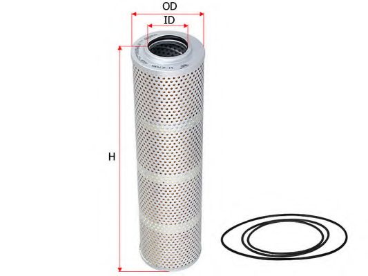 Фильтр, Гидравлическая система привода рабочего оборудования SAKURA  Automotive H-2705