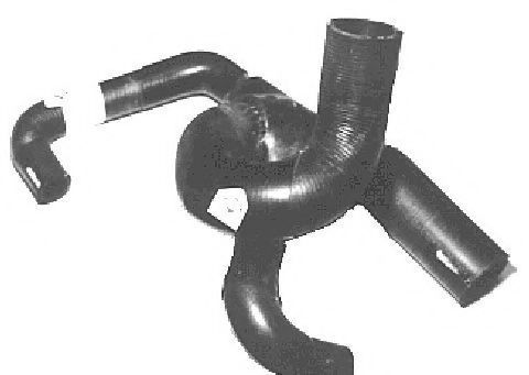 Шланг радиатора Metalcaucho 07847