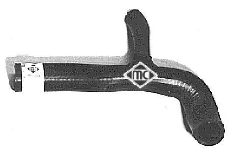 Шланг радиатора Metalcaucho 07920