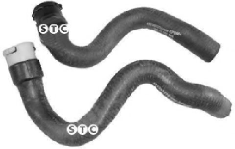 Шланг, теплообменник - отопление BLAUPUNKT 6818557