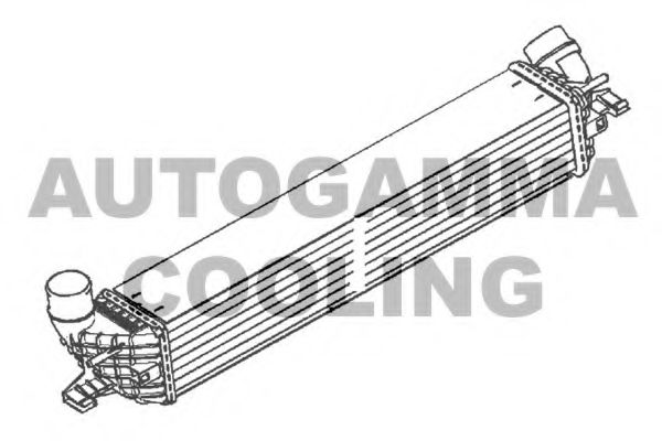 Интеркулер AUTOGAMMA 107040