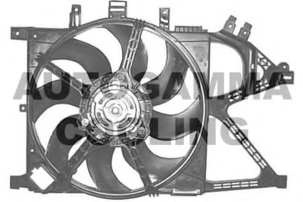 Вентилятор, охлаждение двигателя AUTOGAMMA GA200834