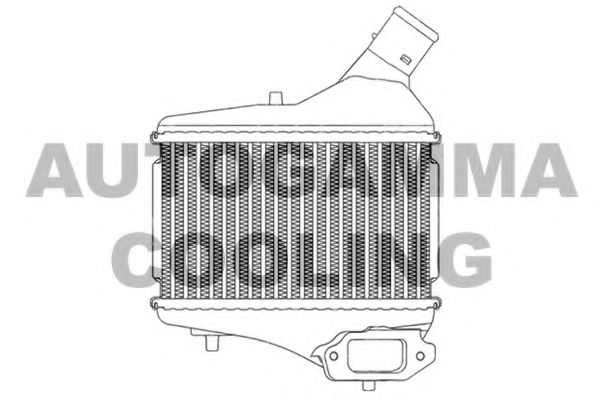 Интеркулер AUTOGAMMA 107454