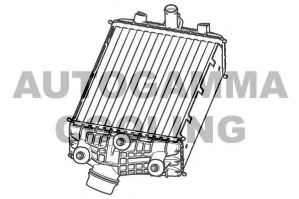 Интеркулер AUTOGAMMA 107552