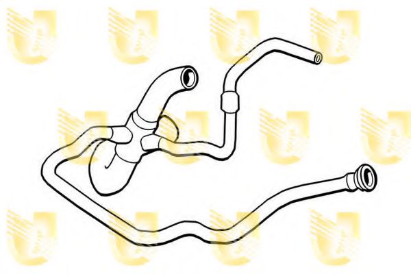 Шланг радиатора UNIGOM S2314