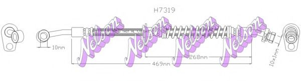 Тормозной шланг Brovex-Nelson H7319