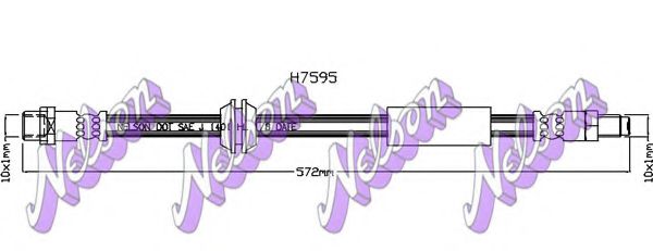 Тормозной шланг Brovex-Nelson H7595