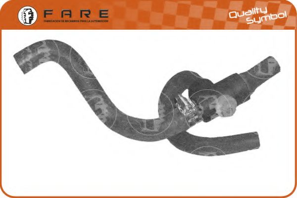 Шланг радиатора FARE SA 8879