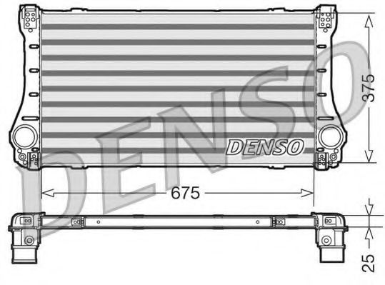 Интеркулер DENSO DIT50006