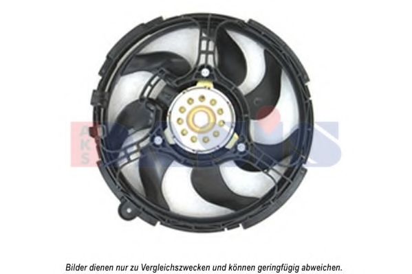 Вентилятор, охлаждение двигателя AKS DASIS FT7540