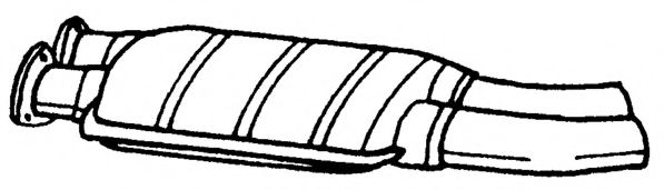 Предглушитель выхлопных газов AKS DASIS SG15302