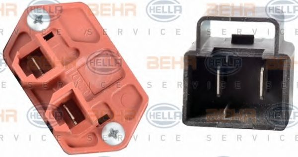 Вентилятор, охлаждение двигателя BEHR HELLA SERVICE 8EW351039621