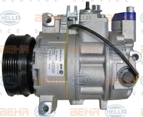 Компрессор, кондиционер BEHR HELLA SERVICE 8FK 351 110-881