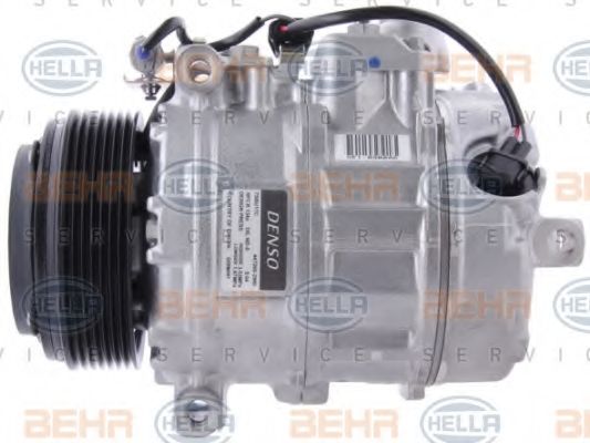 Компрессор, кондиционер BEHR HELLA SERVICE 8FK 351 111-091