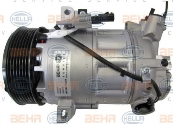 Компрессор, кондиционер BEHR HELLA SERVICE 8FK 351 115-061