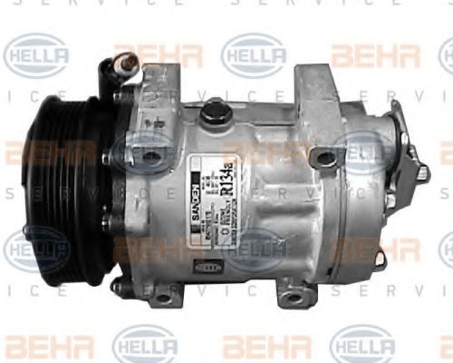 Компрессор, кондиционер BEHR HELLA SERVICE 8FK 351 119-091