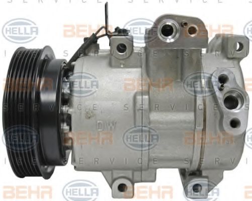 Компрессор, кондиционер BEHR HELLA SERVICE 8FK 351 272-091