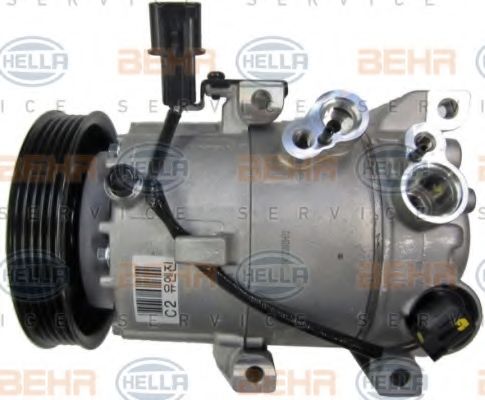 Компрессор, кондиционер BEHR HELLA SERVICE 8FK 351 272-251