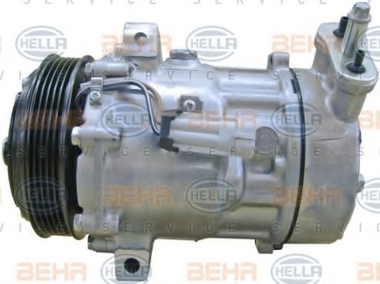 Компрессор, кондиционер BEHR HELLA SERVICE 8FK 351 316-361