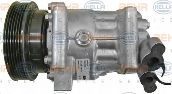 Компрессор, кондиционер BEHR HELLA SERVICE 8FK351316421